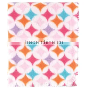 Trade Assurance Printed Custom 100%cotton Velour Throw Baby Swaddle Blanket thumbnail-6