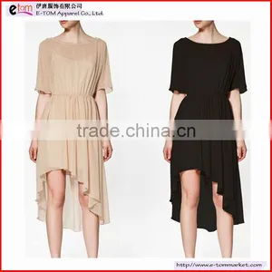 2013 New Arrival Chiffon Asymmetric Dress ET13005 thumbnail-1