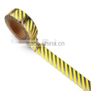 2 Patters 1.5cm*10m Gold Foil Washi Tape for Decorative thumbnail-3