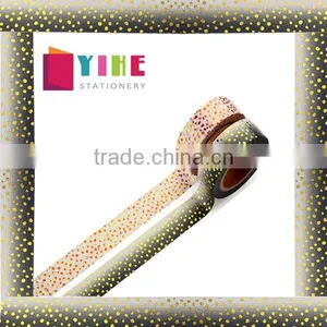 Gold Foil Polka Dot Masking Tape thumbnail-1