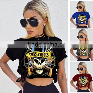 Womens Custom t Shirts Words and Picture Printing Cool T-shirt Short Sleeve Summer Tshirts Oem thumbnail-1