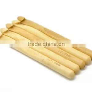 Wholesale Top Quality Natural Bamboo Crochet Hooks thumbnail-2
