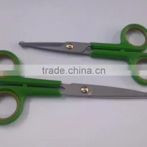 Stainless Steel Pet Grooming Scissor Set Plastic Handle/ New Model of Pet Grooming Scissor Set thumbnail-1