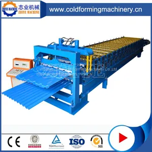 Double Layer Roof Tiles Roll Forming Corrugation Machine thumbnail-2