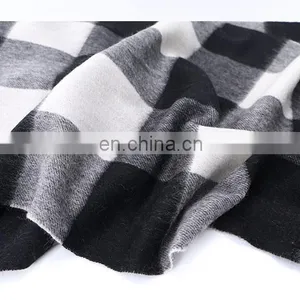2017 New Big Plaid Cashmere Scarf Wholesale thumbnail-5