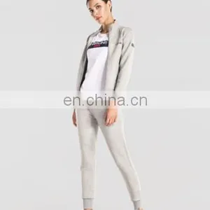 Lastest Fashion Design Autumn Winter Loose Fit Plain Hoodies Women Gym Clothing thumbnail-6