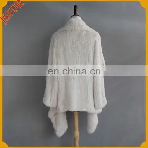 Hot Sale Fashion Wholesale Warm Rabbit Fur Coat thumbnail-3