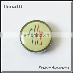 Golden Metal Jeans Button With Custom Logo thumbnail-1
