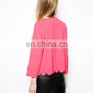 Hot New Products Coat for 2015 Women Blazer for Latest Formal Blazer Design in China thumbnail-2