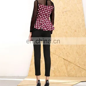 2016 Most Popular Fashion Design Women Blouse thumbnail-3