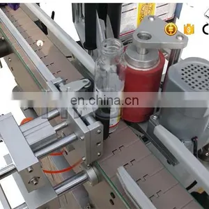 Omron Magic Eye Automatic Round Bottle Sticker Labeling Machine Servo Motor Fix-point Labeling thumbnail-4