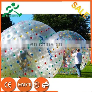 2016 Top Selling 0.8mm/1.0mm PVC/TPU Inflatable Zorb Ball for Sale thumbnail-1