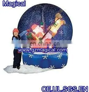 Christmas Inflatable LED Snow Globe thumbnail-1