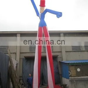 Customized Double Leg Giant Dancing Inflatable Advertising Man thumbnail-1