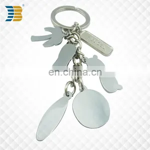Ocean Style Custom Made Metal Soft Enamel Keychain thumbnail-3