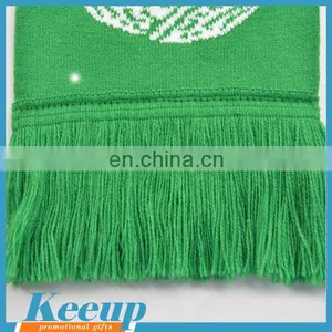 Soccer Teams Fans Scarf 2016 World Cup Knitting Jacquard Football Scarf Different Designs thumbnail-1