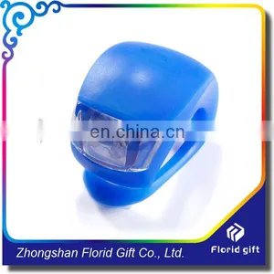 Cheapest Mini Silicone LED Bicycle Lights /Silicon Bicycle Light/ Led Bike Lamp thumbnail-2
