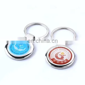 Shenzhen Arts and Crafts Custom Round Keychain thumbnail-1