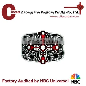 Belt Buckle Manufacturers Custom Engrave Logo Cut Out Star US Military Metal Belt Buckle thumbnail-5