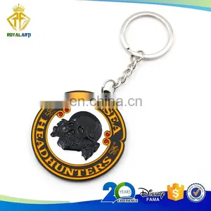 Custom Monkey Metal Keychain With Offset Printing thumbnail-6