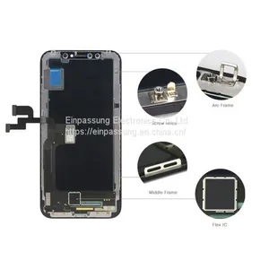 IPhone X LCD Screen and Digitizer Assembly With Frame Replacement-Black thumbnail-2