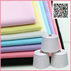 Factory Direct Supply TC 90/10 Poplin Fabric for Lining Pocketing thumbnail-1