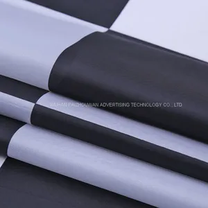 Factory Wholesale 3x5 Ft Black White Custom Checkered Race Hand Waving Flag thumbnail-3