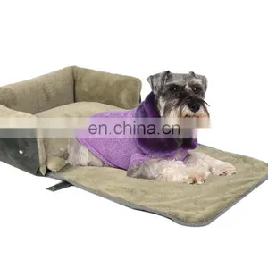 High Quality Travel Dog Bed With Waterproof and Non-slip Fabric at the Bottom, Luxury Portable Dog Mat Washable Pets Products thumbnail-5