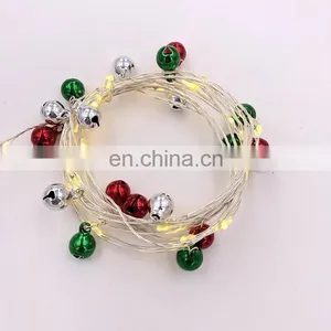 2020 Hot 20L Led Christmas Tree Custom Mini Jingle Bell Fairy Copper Wire Light Holiday Lighting for Home Bedroom Decoration thumbnail-6