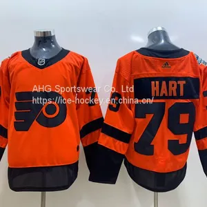 Philadelphia Flyers #79 Hart Orange Jersey thumbnail-1