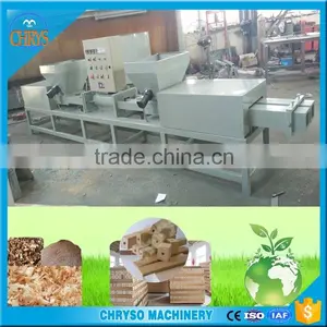 Environment Friendly Wood Sawdust Block Extruding Machine With Low Heat Consumption thumbnail-6