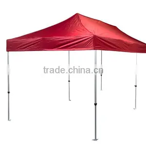 Steel Metal Frame Red Folding Tent for Sale thumbnail-1