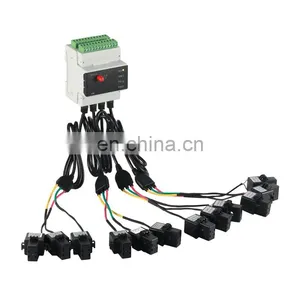 IoT Wireless/Lora/smart Energy Meter Multiloop 3-phase Din-rail Power Meter Acrel ADW220 RS485 Modbus-RTU DO/DI Temperature Kwh thumbnail-2