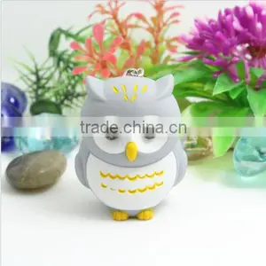 Cute Owl Fun Keyring Keychain Light Toy LED Hooting Sounds thumbnail-4