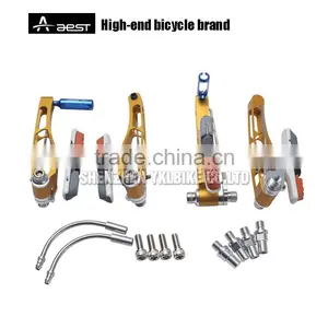 AEST Road Bike V Brake, Long Adjust Distance Brake Arms, Bicycle V-brake Shoes thumbnail-2