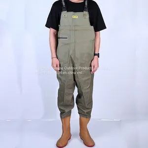 Wholesales Men's Professional Manufacturer Waterproof Breathable Custom Waders thumbnail-4