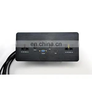 Hotel/Office/Conference Room Multimedia Power Network Panel Table Socket thumbnail-1