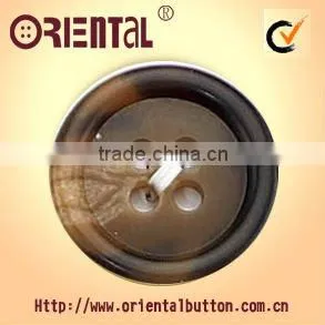 Round 4 Holes Urea Button With Coffee Color 2012new Designed thumbnail-1