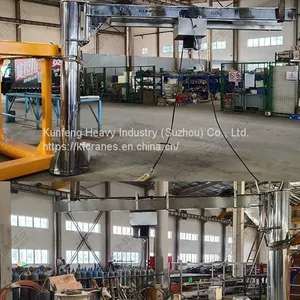 Stainless Steel Electric Jib Crane for Clean Room Environment thumbnail-1