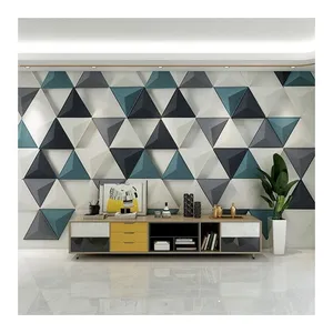 Geometric 3D 5D High Quality Mural Decoration Mural Bedroom Decoration Painting Dropshipping thumbnail-1