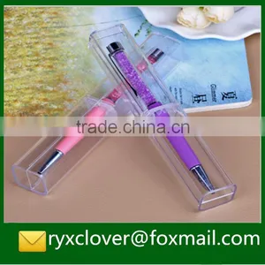 Transparent Small Hard Eco-friendly Plastic Gift Boxes for Pen thumbnail-1
