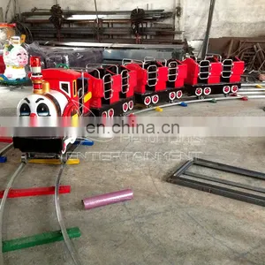 Kiddie Rides Amusement Park Backyard Track Train for Sale thumbnail-2