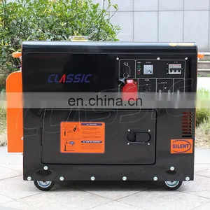 Bison China 400v 7Kw Diesel Generator Generators Electric 7.5 Kw Silent Generator thumbnail-2