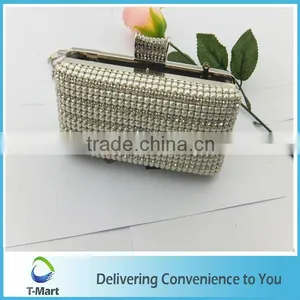Charming Rhinestone Crystal Evening Handbag thumbnail-1