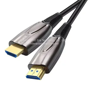 High Speed HDMI TO HDMI (Optical Fiber) Cable 24k Gold-plated HDMI Cable Wholesale Suppliers For IPod，HDTV thumbnail-3