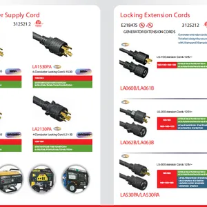 NEMA L6-15、NEMA L6-20P、NEMA L6-30P Locking Power Supply Cord thumbnail-4