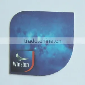 Custom Printed Bar Coasters, Cardboard Bar Coasters Die Cut Shape thumbnail-1