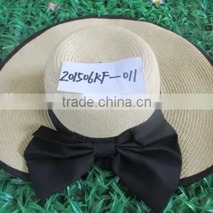 Cheap Wholesale High Quality Ladies Beach Straw Hat thumbnail-4