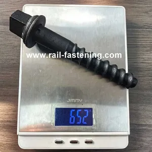 UIC60 Railway Sleeper Screw for Concrete Sleeper Fastening thumbnail-3