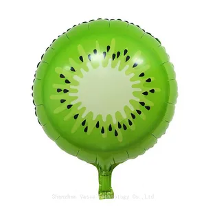 Wholesale 18-inch Fruit-shaped Aluminum Foil Balloons Watermelon Strawberry Orange for Birthday Summer Party Decor thumbnail-4